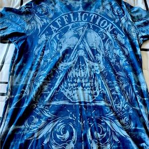 Men’s xl affliction short sleeve T-shirt
